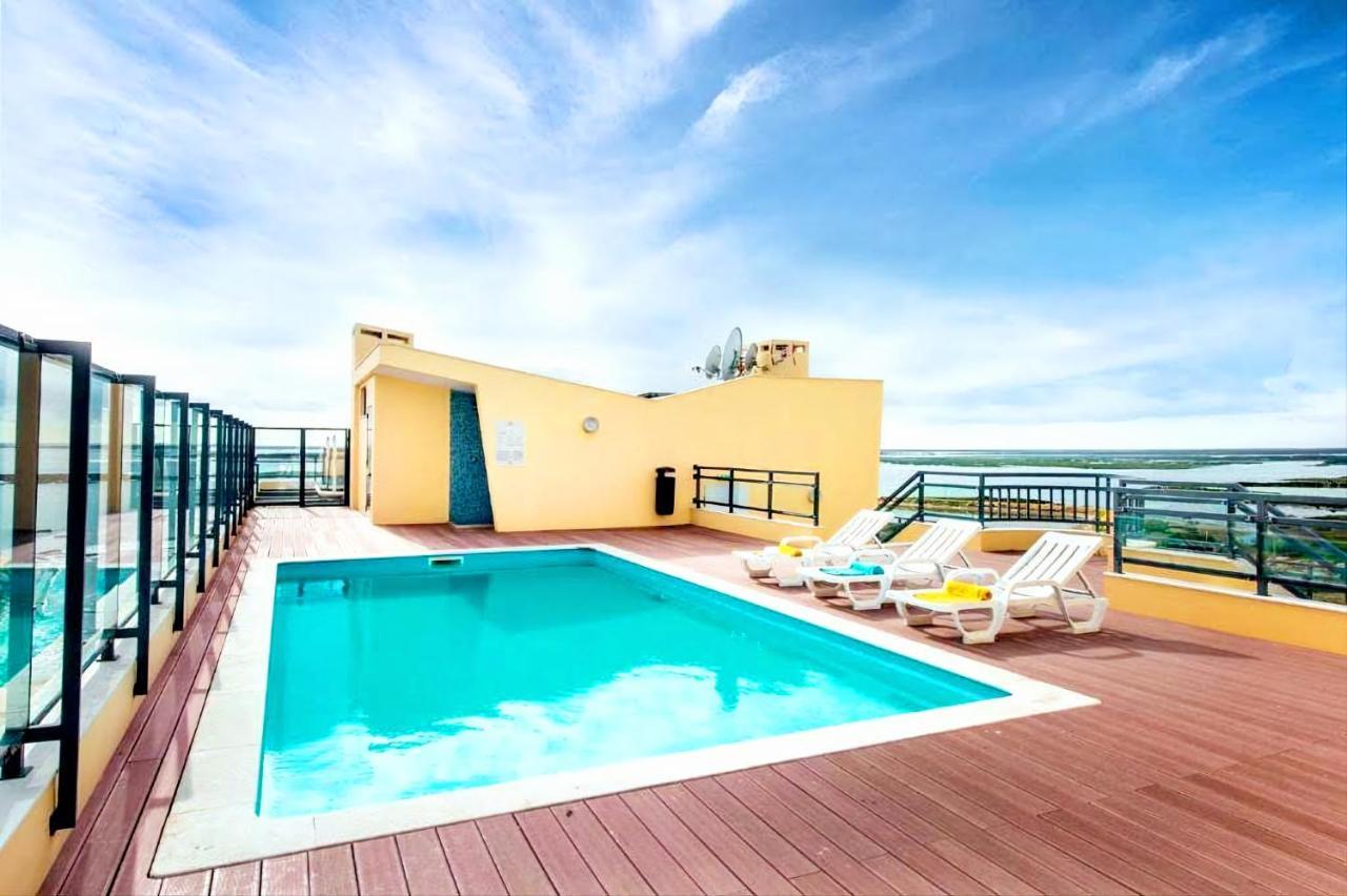 A Gaivota Ria Formosa Waterfront Lux Apart With Pool, Olhao, Algarve Eksteriør bilde