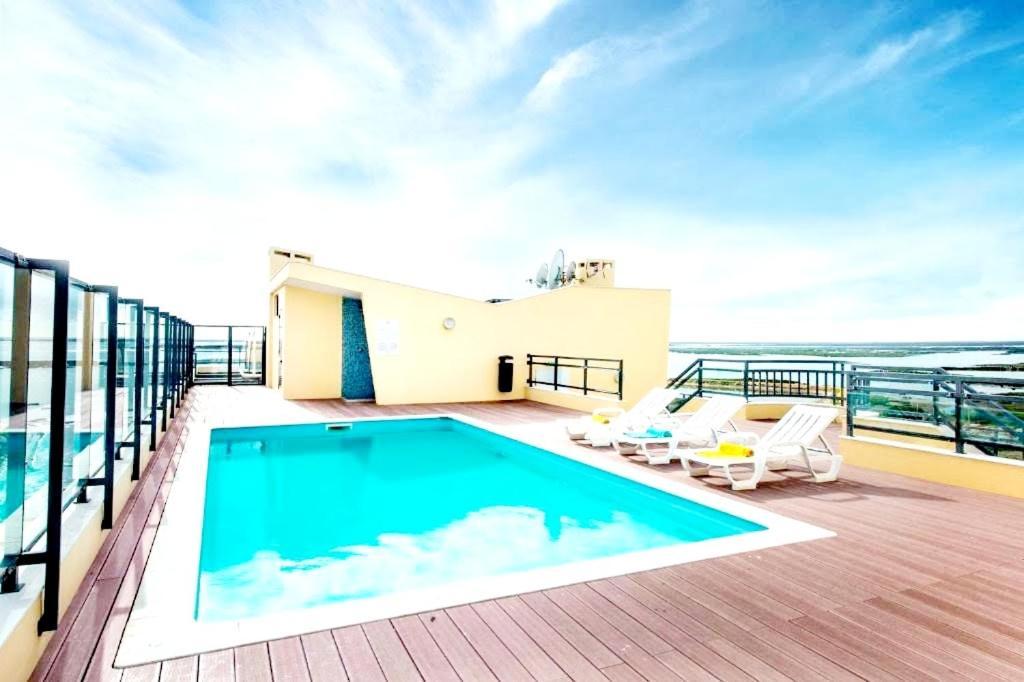 A Gaivota Ria Formosa Waterfront Lux Apart With Pool, Olhao, Algarve Eksteriør bilde